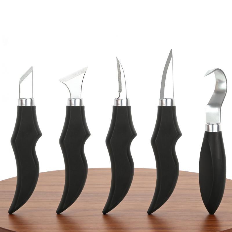 5Pcs Wood Carving Knife Set Wi - огляд і ціна Wood Chisel Set