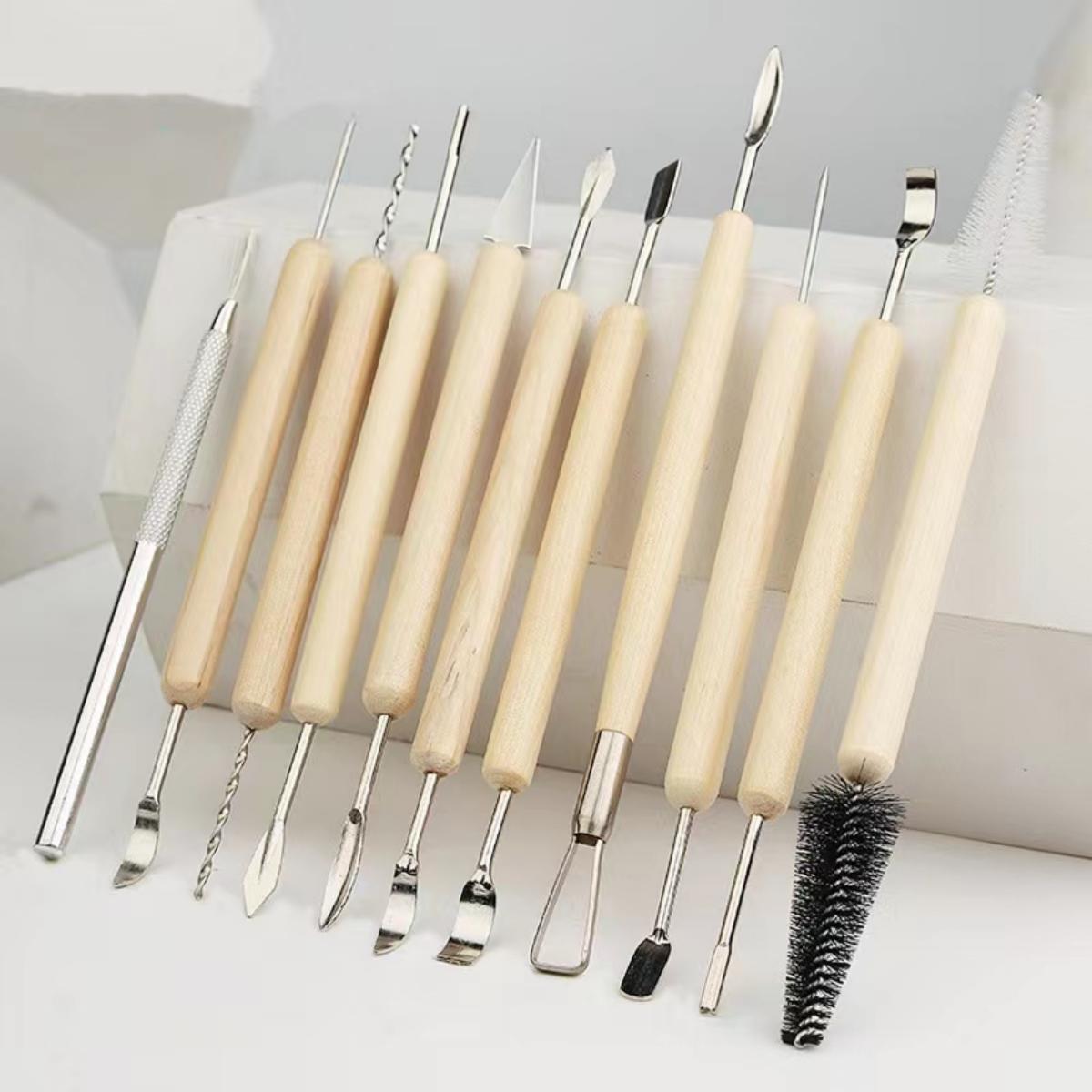 1SET Pottery Clay Sculpting Mo - огляд і ціна Wood Chisel Set