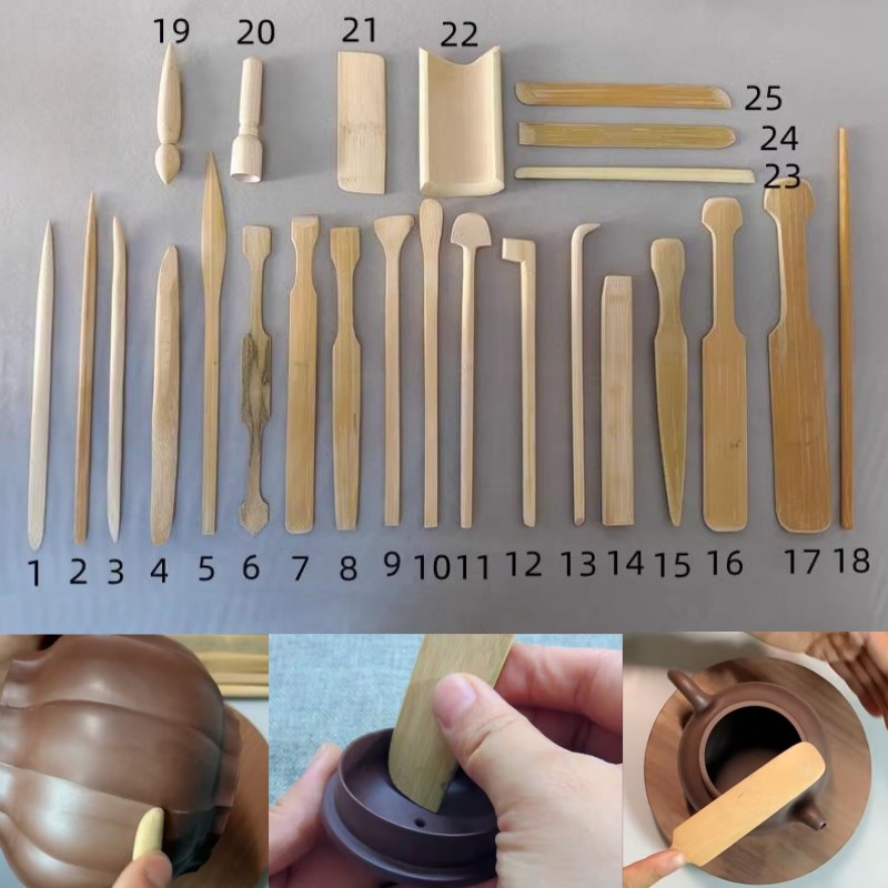 25pcs Pottery Teapot Making To - огляд і ціна Wood Chisel Set