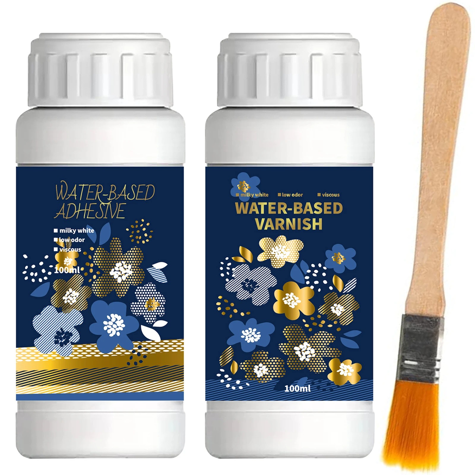 100ml/200ml Golden Leaf Gildin - огляд і ціна Woodworking Resin